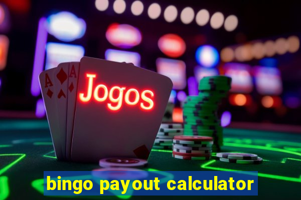 bingo payout calculator